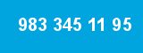 983 345 11 95 983 345 11 95